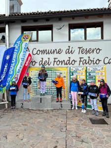 podio U13 femminile tutte